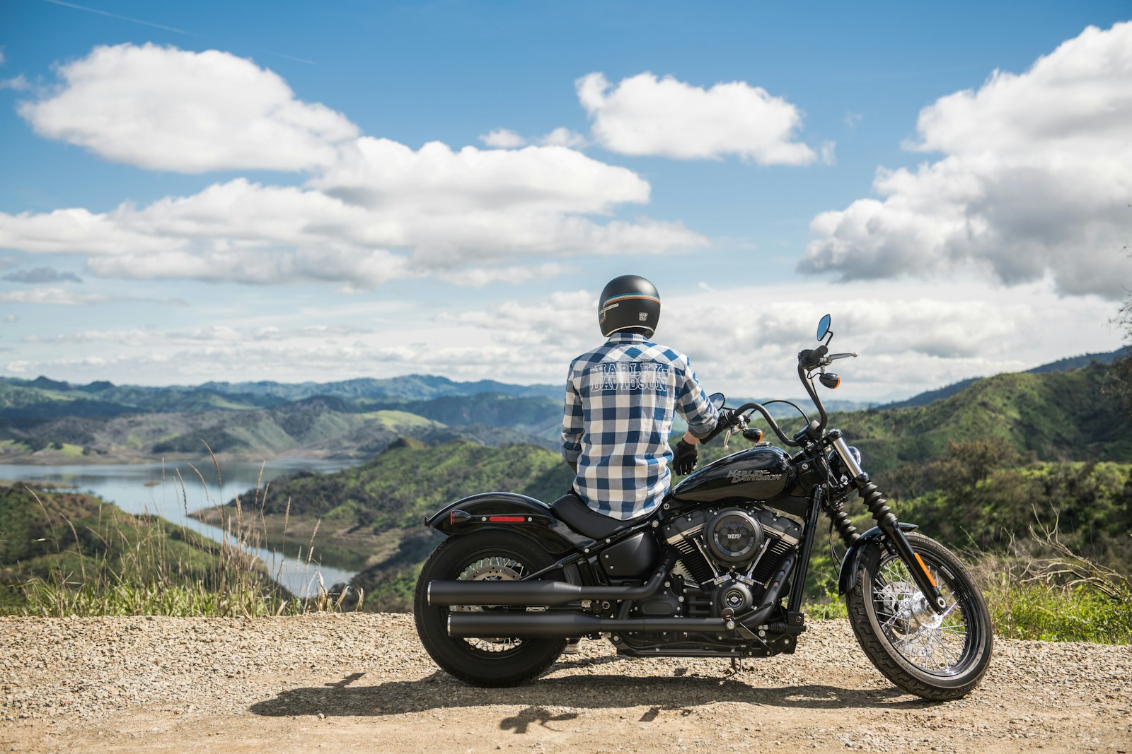 man sitting on the motorcycle, motorcycle